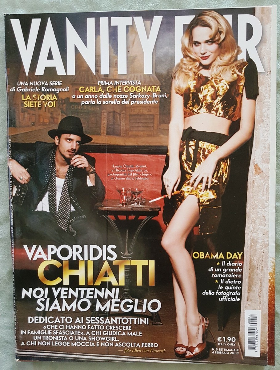 508 MAGAZINE VANITY FAIR 2009 LAURA CHIATTI CAROLINE SARKOZY