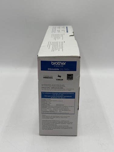 Brother DS-740D *New NIB* Mobile Duplex double-sided compact travel Scanner - 第 4/6 張圖片