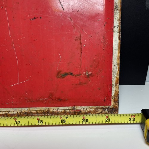 ��Eveready Insegna Metallo Doppia Faccia Extra Durata 21,5” x 11,75 Inglese e Spagnolo - Foto 7 di 17