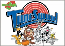  SPACE JAM TUNE SQUAD BUGS BUNNY TWEETY DAFFY PHOTO MAGNET 2.5” X 3.5” NEW