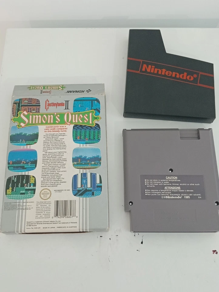 NES PAL A - Castlevania II Simon’s Quest Boxed Rare Nintendo Game - Image 3 of 4