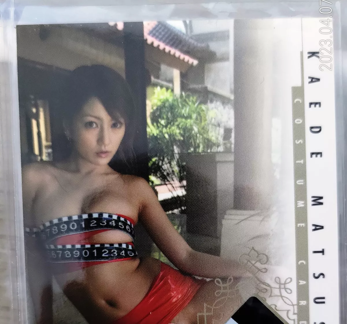 KAEDE MATSUSHIMA 2007 LIPS COSTUME JERSEY Japanese Idol card 150 | eBay