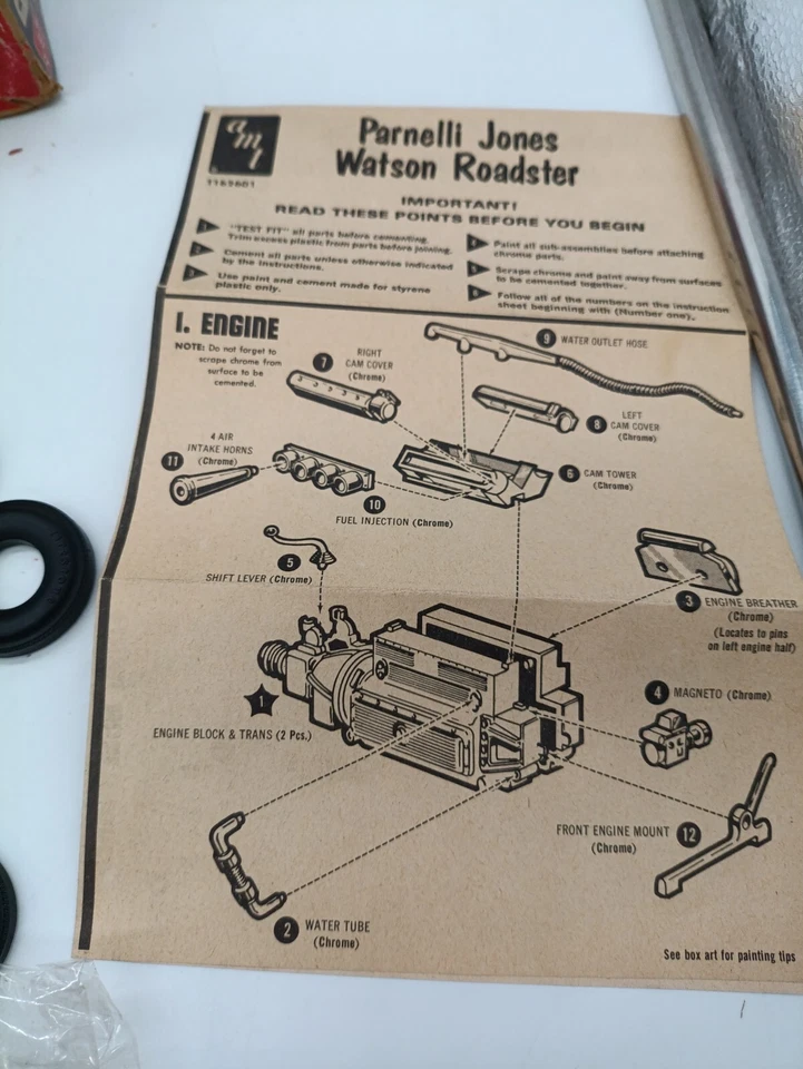 Formula Indy Watson Roadster '63 Indy 500 Winner 1/24 AMT ERTL kit §§ - Immagine 4 di 4