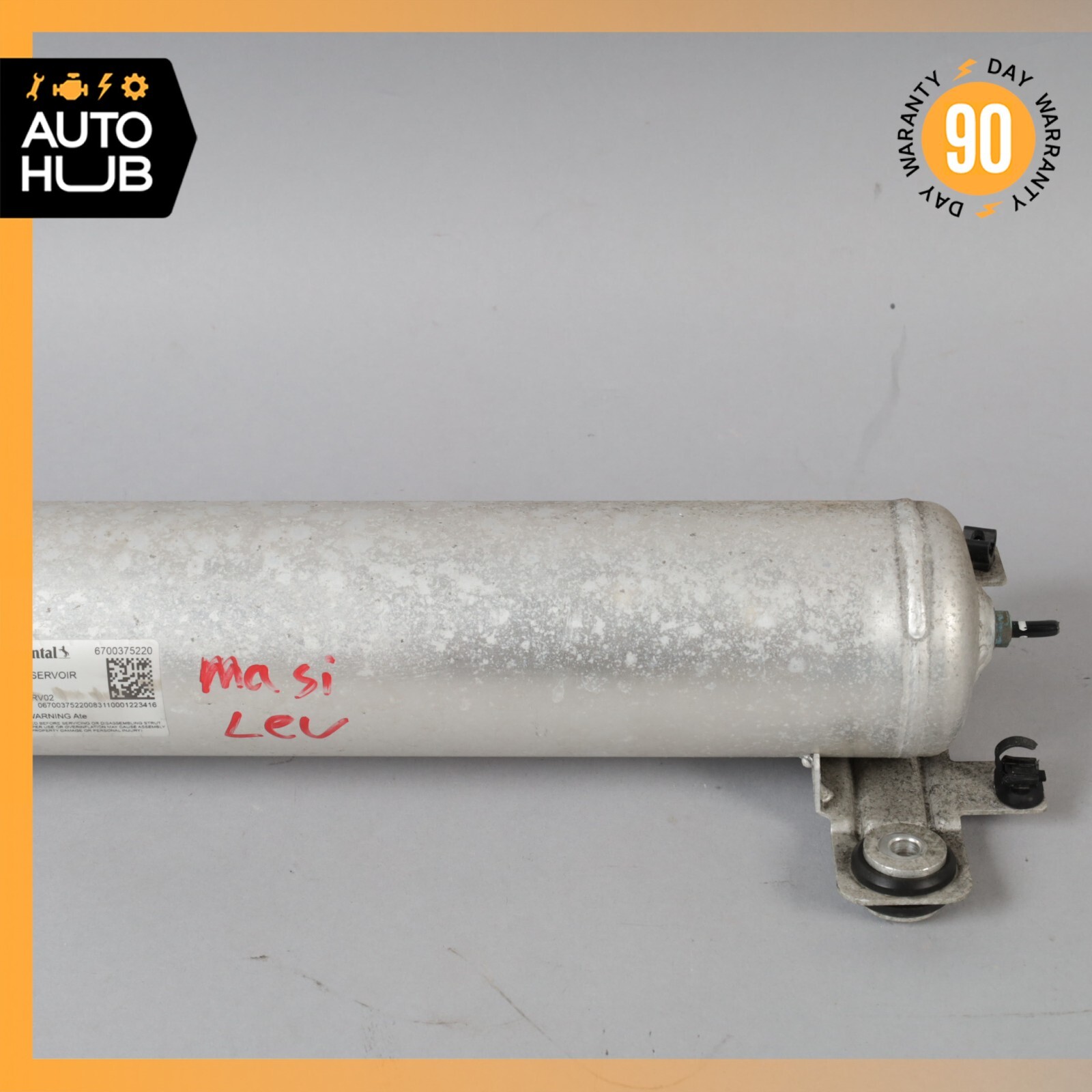 17-22 Maserati Levante M161 Rear Air Ride Suspension Reservoir Tank OEM 44k
