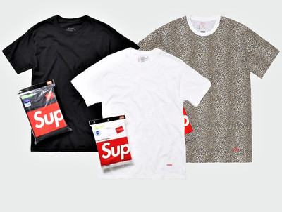 supreme hanes tee