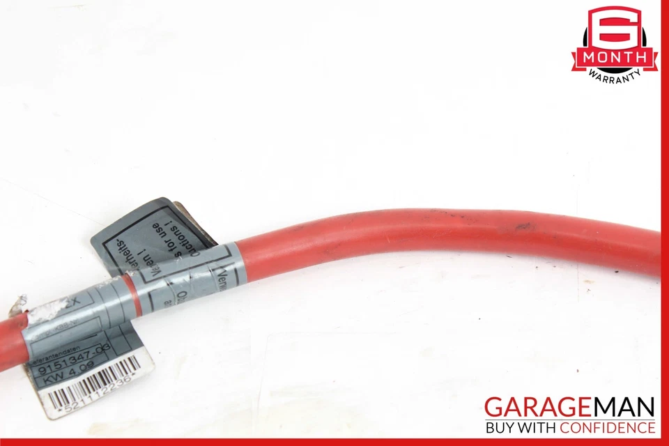 09-15 BMW 750i 750Li F02 Positivo Batería Terminal Cable Conector Conjunto OEM Foto 4 de 4
