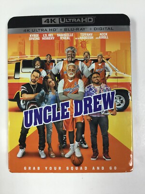 Uncle Drew, 4K Ultra HD, Blu-ray, & Digital, Brand New Sealed!!!