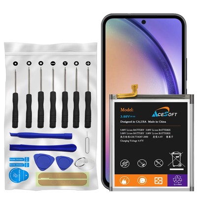 Superior Quality New 5100mAh Battery for Samsung Galaxy A54 5G SM-A546U w/ Tools