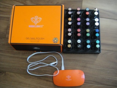 MODELONES 32 Colors All Seasons Gel Nail Polish Kit, With LED Dryer - Picture 2 of 19