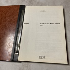 1978 IBM OS / VS1 Access Method Services Release 6 Guide Factory Orig. Manual