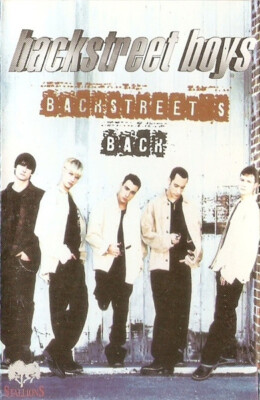 Backstreet Boys – Backstreet's Back Cassette Jive Stallions Saudi