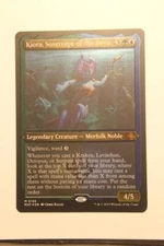 MTG Kiora Sovereign of the Deep x1-Foil Etched-March of the Machine: The Afterma