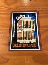 2016 New Orleans Jazz Fest Poster Postcard Ma...