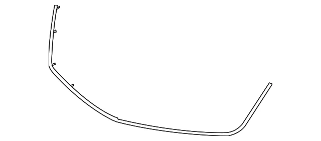 Inserto de rejilla delantera genuino GM 25767768 Foto 3 de 4