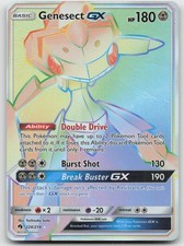 Genesect GX (Secret) Holo Rainbow Rare SM - Lost Thunder 224/214 NM on eBay