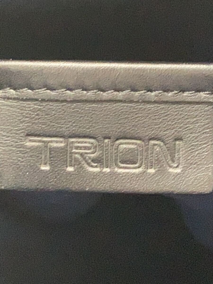 TRION Backpack Leather Black Solid Color - image 5