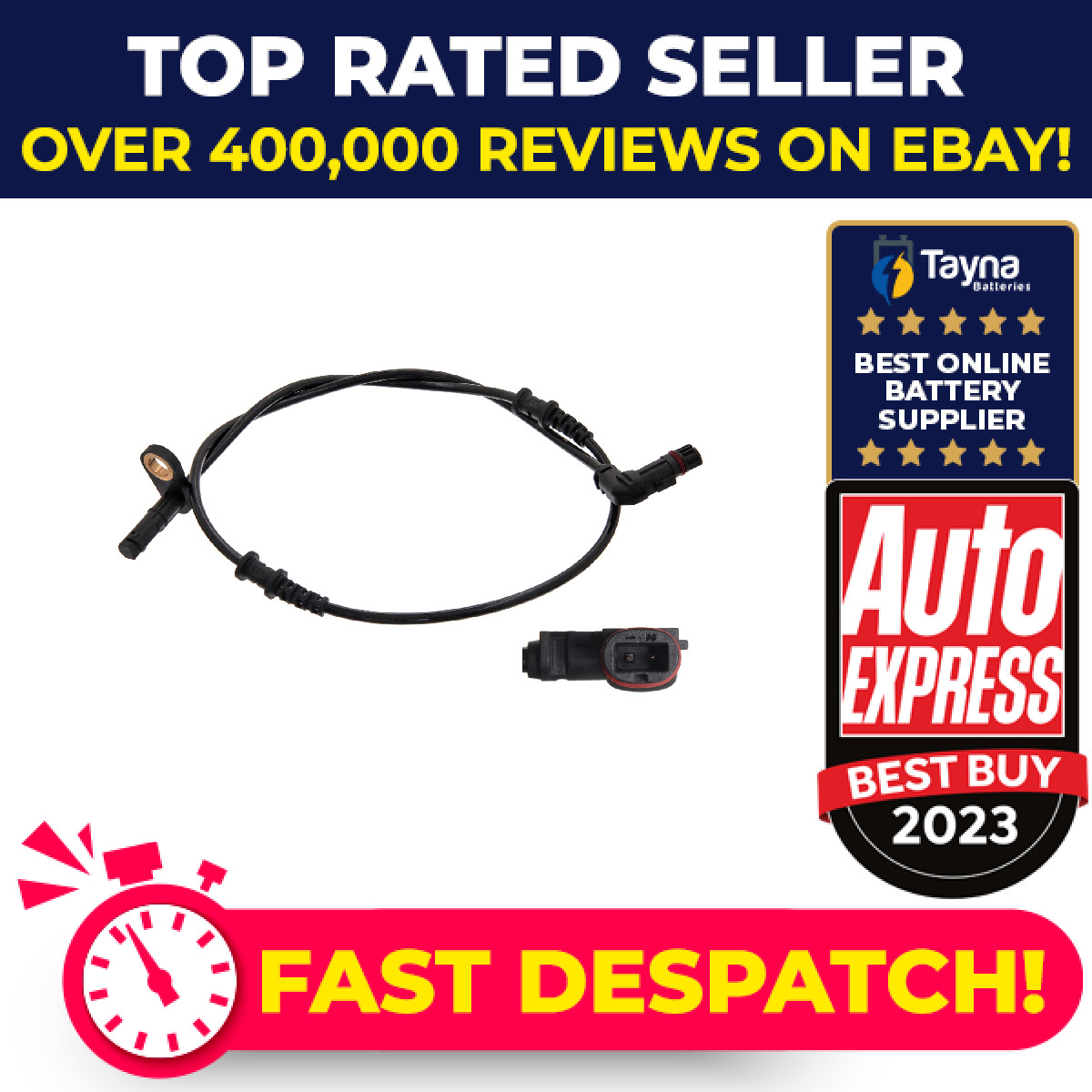 ABS Sensor Front Left or Right 37739 Febi Wheel Speed A2305400717 A2305401317