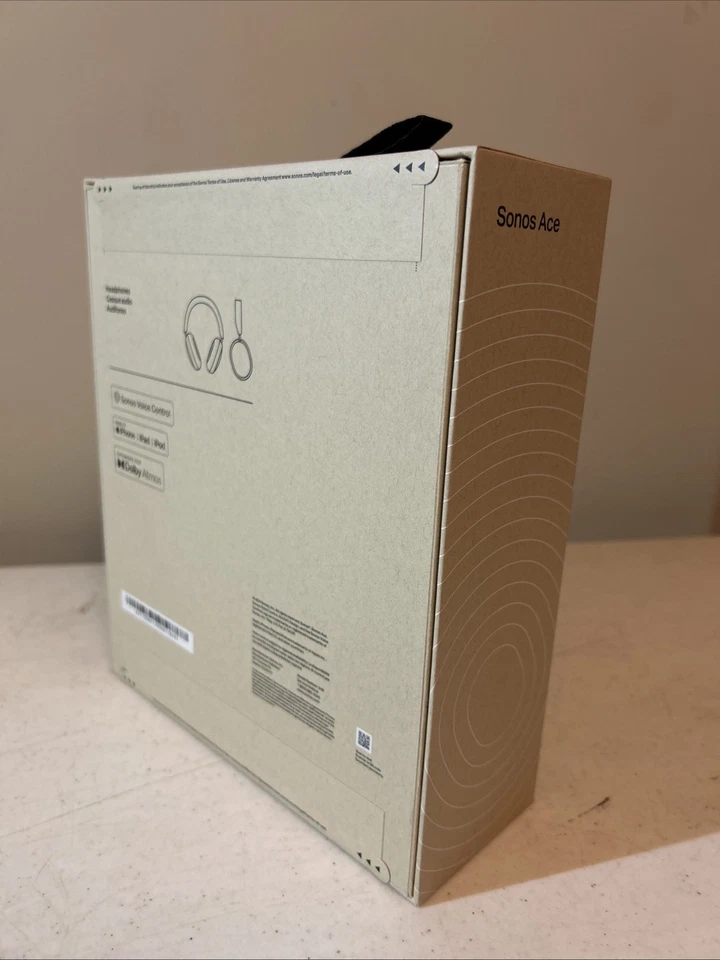 🔥 全新 Sonos Ace 软白色无线包耳式耳机 带降噪 — 第 3/4 张图片