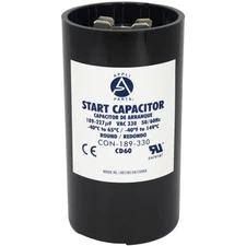 Appli Parts Motor Start Capacitor 189-227 Mfd (microfarads) uF 330 VAC... 