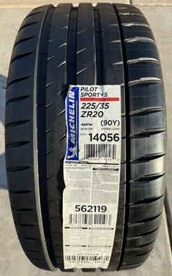Set of FOUR BRAND NEW 225/35ZR20 (90Y) Michelin Pilot Sport 4S ZP