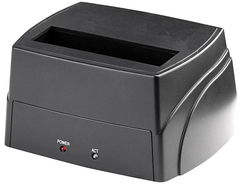 Xystec USB 3.0 Dockingstation für 2,5" & 3,5" SATA HDD/SSD, Festplattenlesegerät - Bild 2 von 4