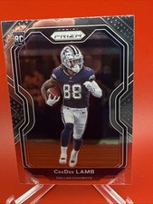 ??2020 Prizm CeeDee Lamb Rookie Card RC #334 Cowboys???. rookie card picture