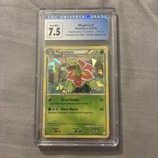 Graded CGC 7.5 Pokemon 2010 Heartgold & Soulsilver #26/123 Meganium Cracked Ice on eBay