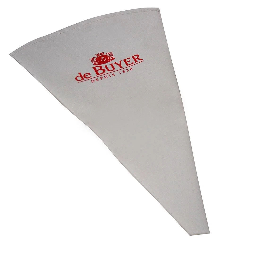 Reusable Cotton Patissery Bag Length 30cm 4856.30N, White