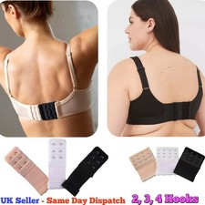 3ROW 2,3,4 Hook Bra Extender Extension Bra Strap Strapless Underwear Maternity