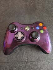 xbox 360 purple chrome controller needs new b...