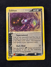 Pokémon TCG Sableye EX Sandstorm 10/100 Holo Rare English 2003 60 HP on eBay