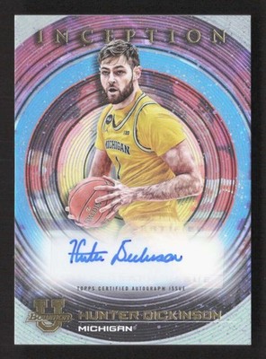 2022-23 Bowman University Inception Hunter Dickinson Auto TV2993