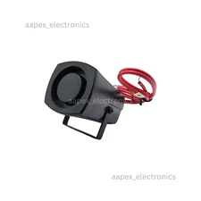 12V Durable Mini Piezo Siren Alarm Buzzer 115dB Loud Security Speaker Car Home
