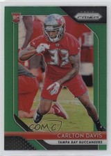 2018 Panini Prizm Rookie Green Prizm Carlton Davis #260 0o1