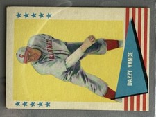 1961 FLEER #81 DAZZY VANCE