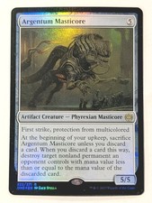 Argentum Masticore Phyrexia: All Will Be One Foil - MTG RARE
