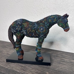 TRAIL OF PAINTED PONIES 12230 Guardian Spirit Horse Huichol Indians Beads 4664