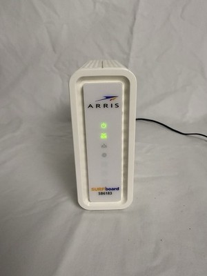 ARRIS SB6183 Surfboard Cable Modem W/ Cables And Power Cord