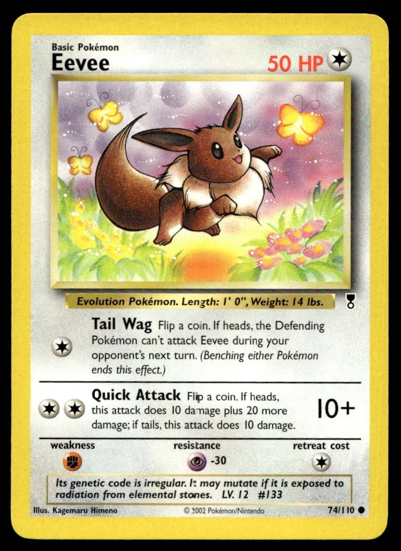 イーブイ 74/110 レジェンダリーコレクション PSA7 リバホロ Eevee 74/110 Legendary Collection for sale | eBay