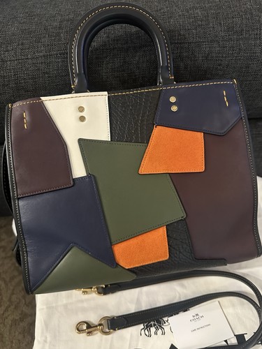 COACH 1941 Rogue 30 Patchwork 1st Edition Rogue RARE NWT! - Picture 7 of 24