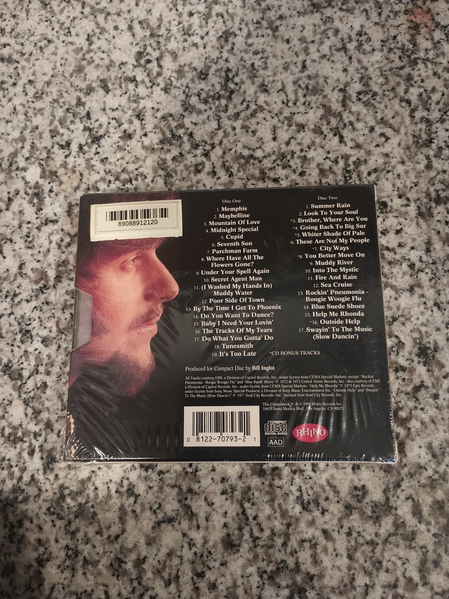 Anthology, 1964-1977 by Johnny Rivers (Pop) (CD, Mar-1991, 2 CD 