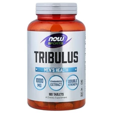 Now Foods Sports Tribulus 1 000 mg 180 Tablets GMP Quality Assured, Kosher,