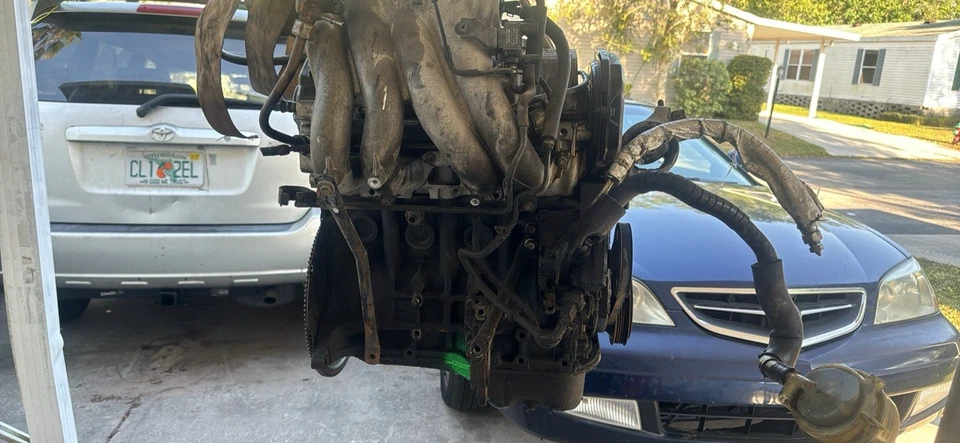 1993 Toyota Celica 5S-FE + Wiring Harness + ECU - Image 4 of 4