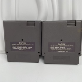 NES Lot MLB Major League Baseball & Golf Cartridge Only