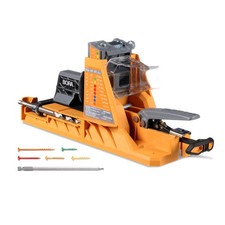 Automatic Pocket Hole Jig with 50 Color Coated Screws Auto Adjusting Drill Guide