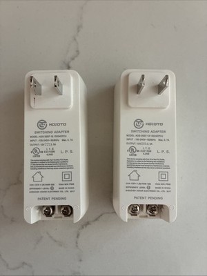 Lot Of 2 Vivint Smart Home Screw Terminal Switching Adapter Power 12V 2.0A