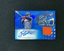 2025 Topps Pristine Popular Demand Blue Kyle Tucker GU Relic Auto 62/75 QI95