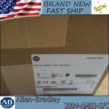 NEW PLC 2094-AM02-S/C Kinetix Axis Module 200/230V 15A Expedited Shipping
