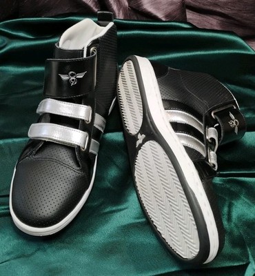 Creative Recreation TESTA Sz 8.5 US, UK 7.5, EUR 41 Blk/Silver