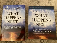 What Happens Next by Max Lucado BOOK AND STUDY GUIDE BUNDLE BRAND NEW!